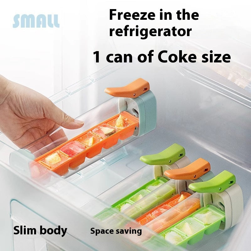 Effortless One-Touch Ice Tray Instantly Release All Ice Cubes with a Single Press