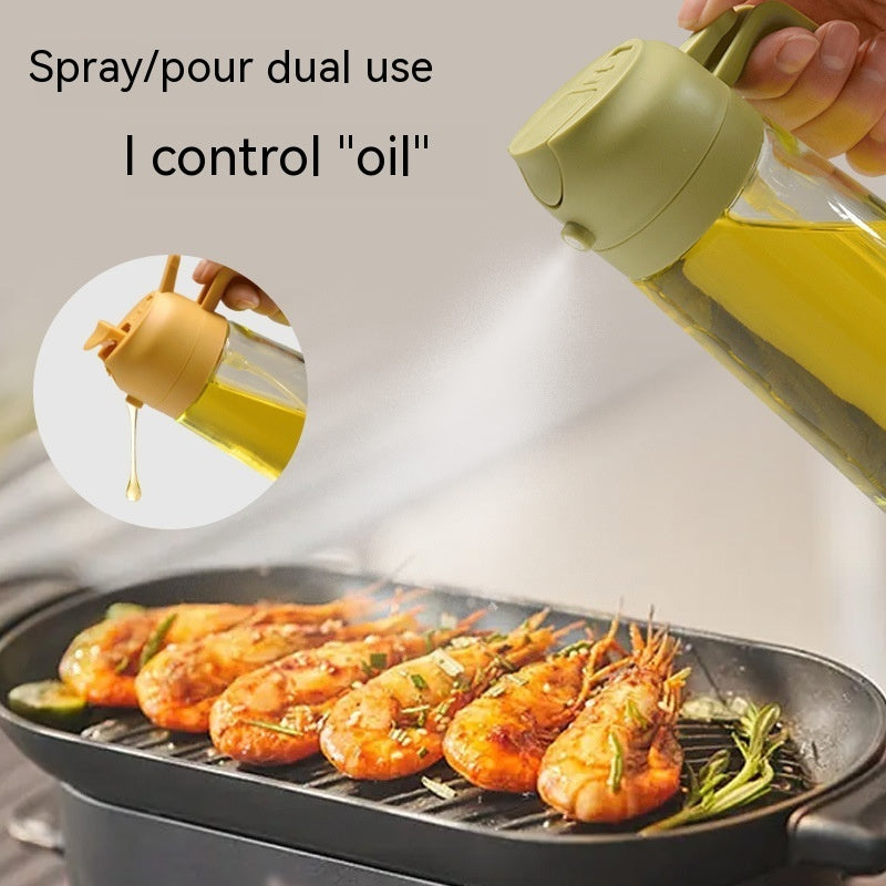 Dual-Function Kitchen and Barbecue Oil Spray Mister