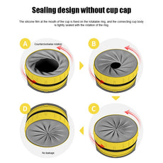 Twist Cup Travel Portable Cup Double Insulation