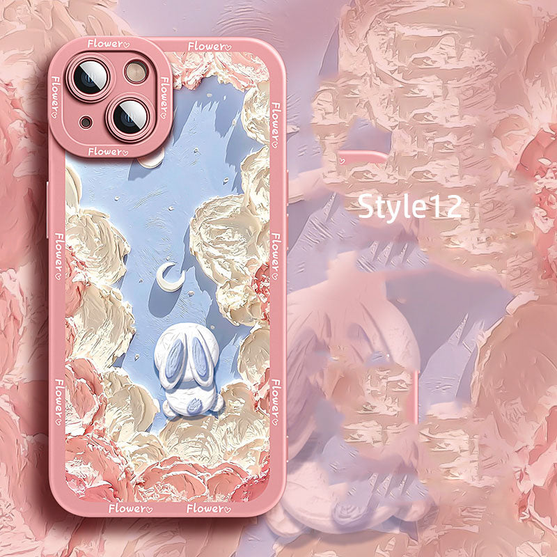 Silicone Cartoon Mobile Phone Case