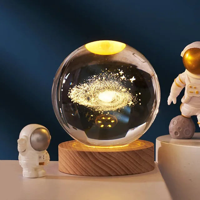 Crystal Ball Table Lamp