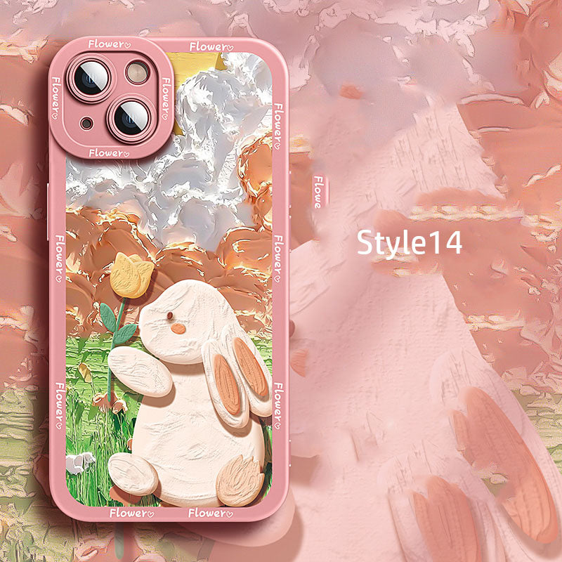 Silicone Cartoon Mobile Phone Case