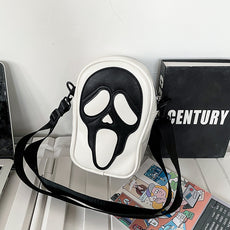 Halloween Ghost Face Crossbody Bag