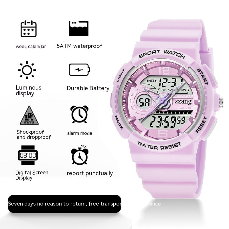 Summer Waterproof Children Girl Electronic Watch