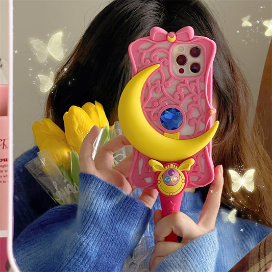 Cartoon Magic Stick Phone Case
