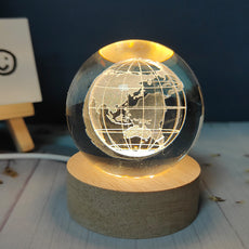 Crystal Ball Table Lamp