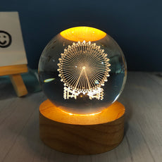 Crystal Ball Table Lamp