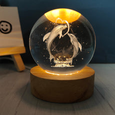 Crystal Ball Table Lamp