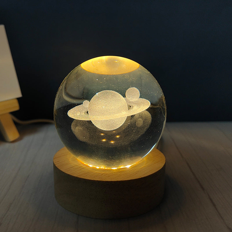 Crystal Ball Table Lamp