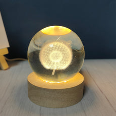 Crystal Ball Table Lamp