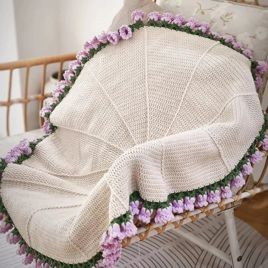 hand-knitted Rose Bouquet