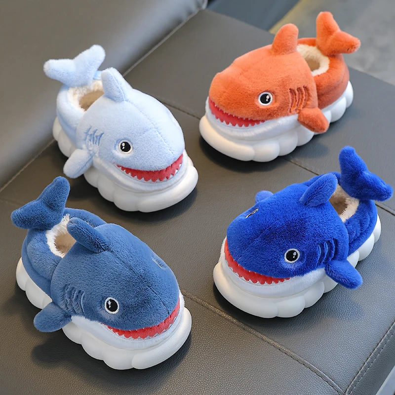 Shark Cotton Slippers