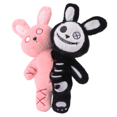 Halloween Double Headed Rabbit Plush Toy