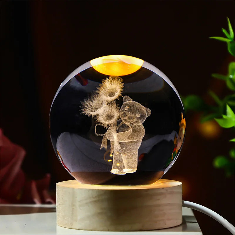 Crystal Ball lamp