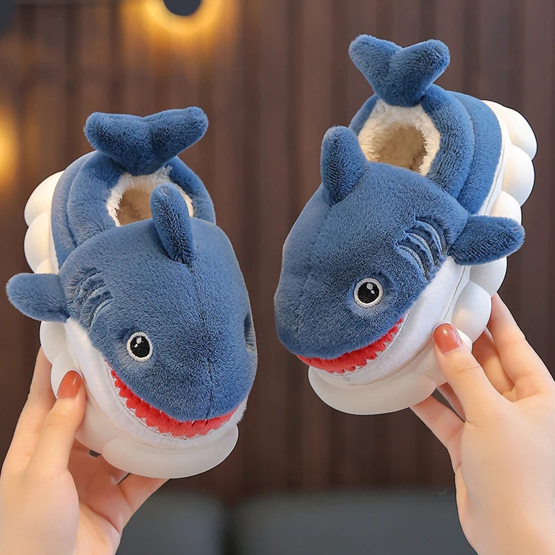 Shark Cotton Slippers