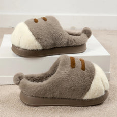 Cat Paw Plush Slippers