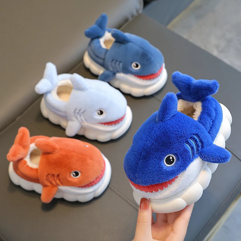 Shark Cotton Slippers