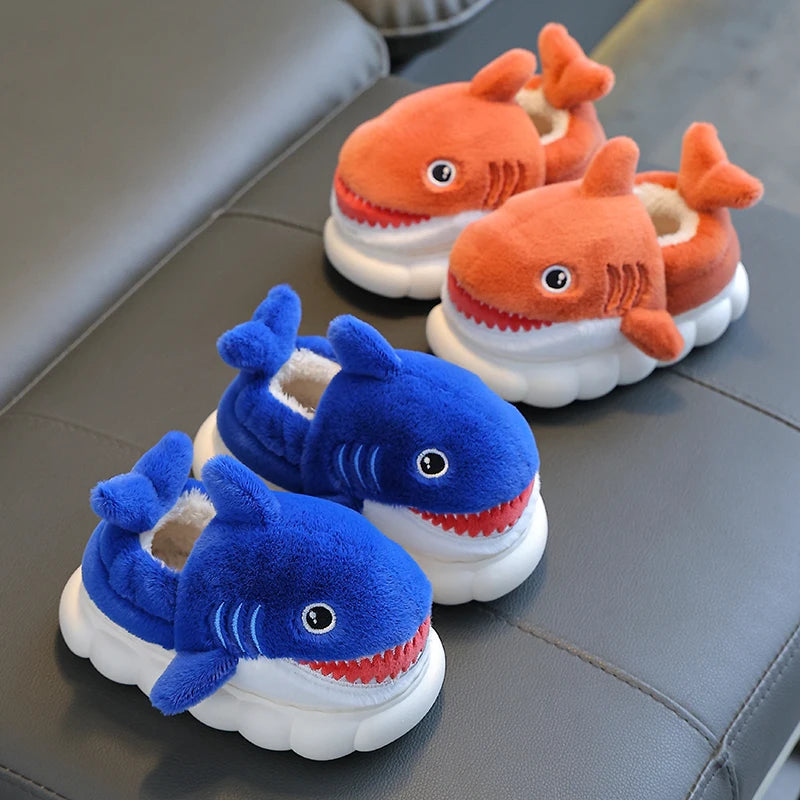 Shark Cotton Slippers