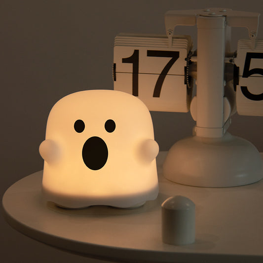 Ghost Night Light Bedside Table Lamp LED Touch Sensor Lamp