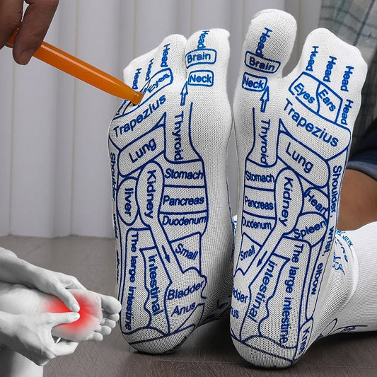 Acupressure Foot Massager Socks Relieve Tired Feet & Improve Circulation - EliteDomain