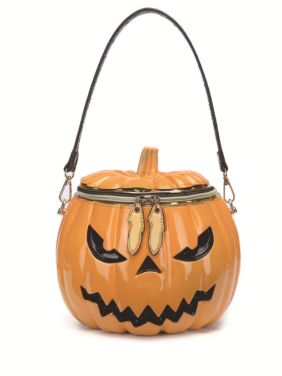 Pumpkin Shoulder Crossbody Bag