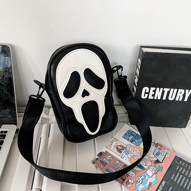 Halloween Ghost Face Crossbody Bag