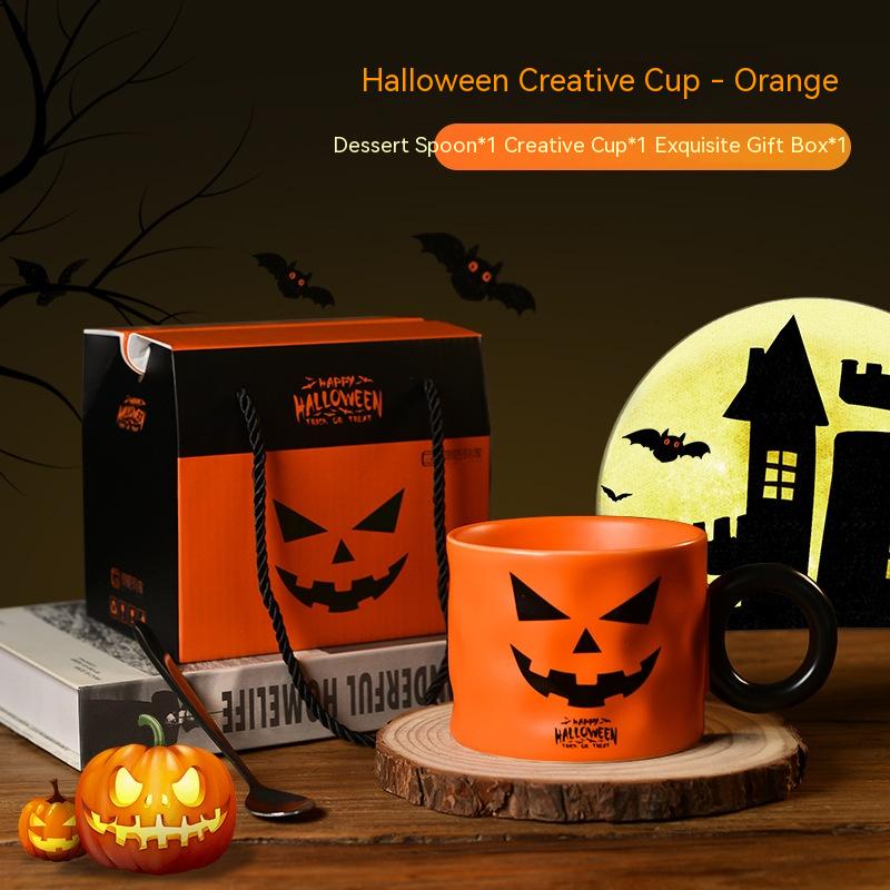 Pumpkin Ceramic Cup