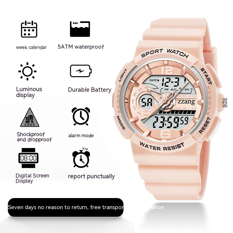 Summer Waterproof Children Girl Electronic Watch