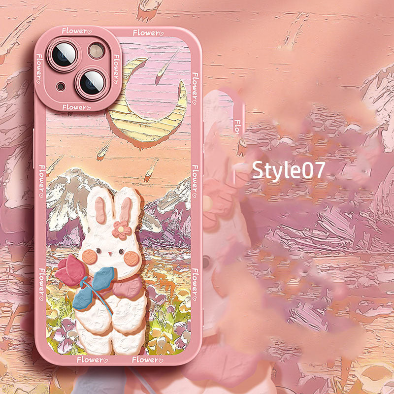 Silicone Cartoon Mobile Phone Case