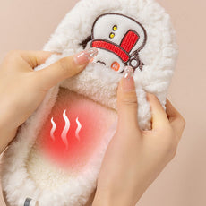 Cute Snowman Winter Slippers