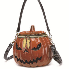 Pumpkin Shoulder Crossbody Bag