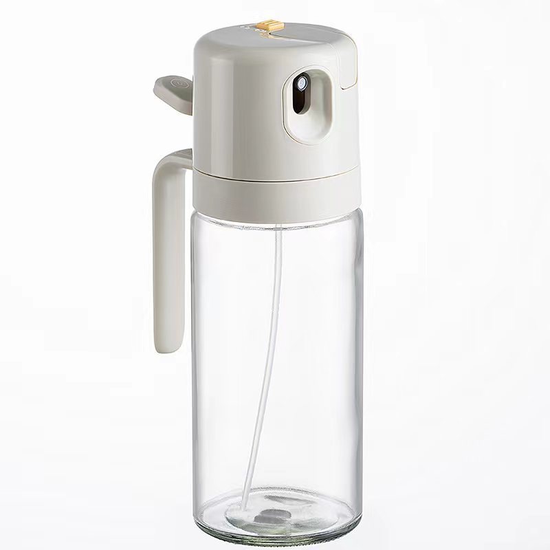 Versatile 2-in-1 Oil Sprayer and Dispenser: Ideal for BBQ, Cooking, Baking, and Vinegar