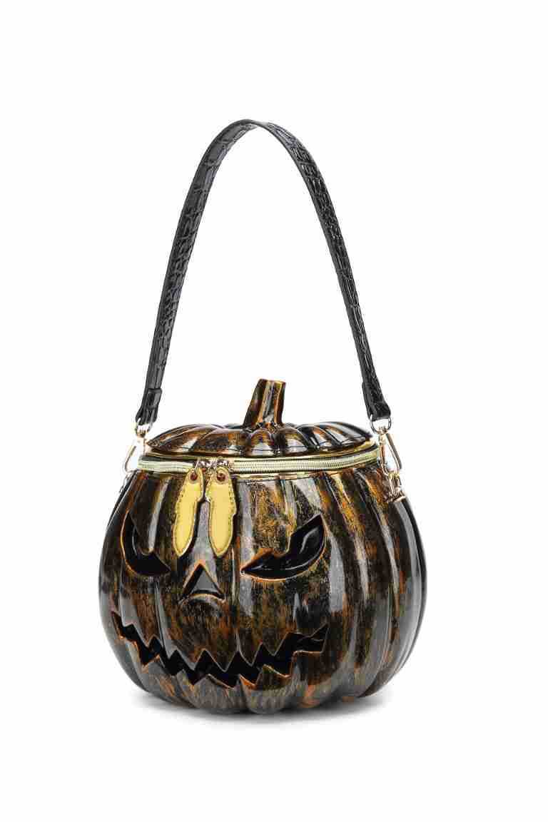 Pumpkin Shoulder Crossbody Bag