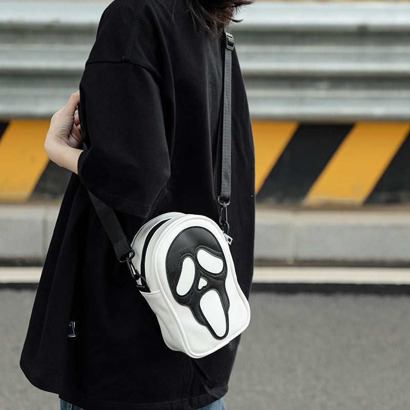 Halloween Ghost Face Crossbody Bag