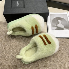 Cat Paw Plush Slippers