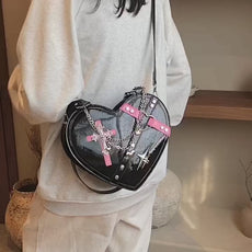 Heart Shaped Crossbody Bag